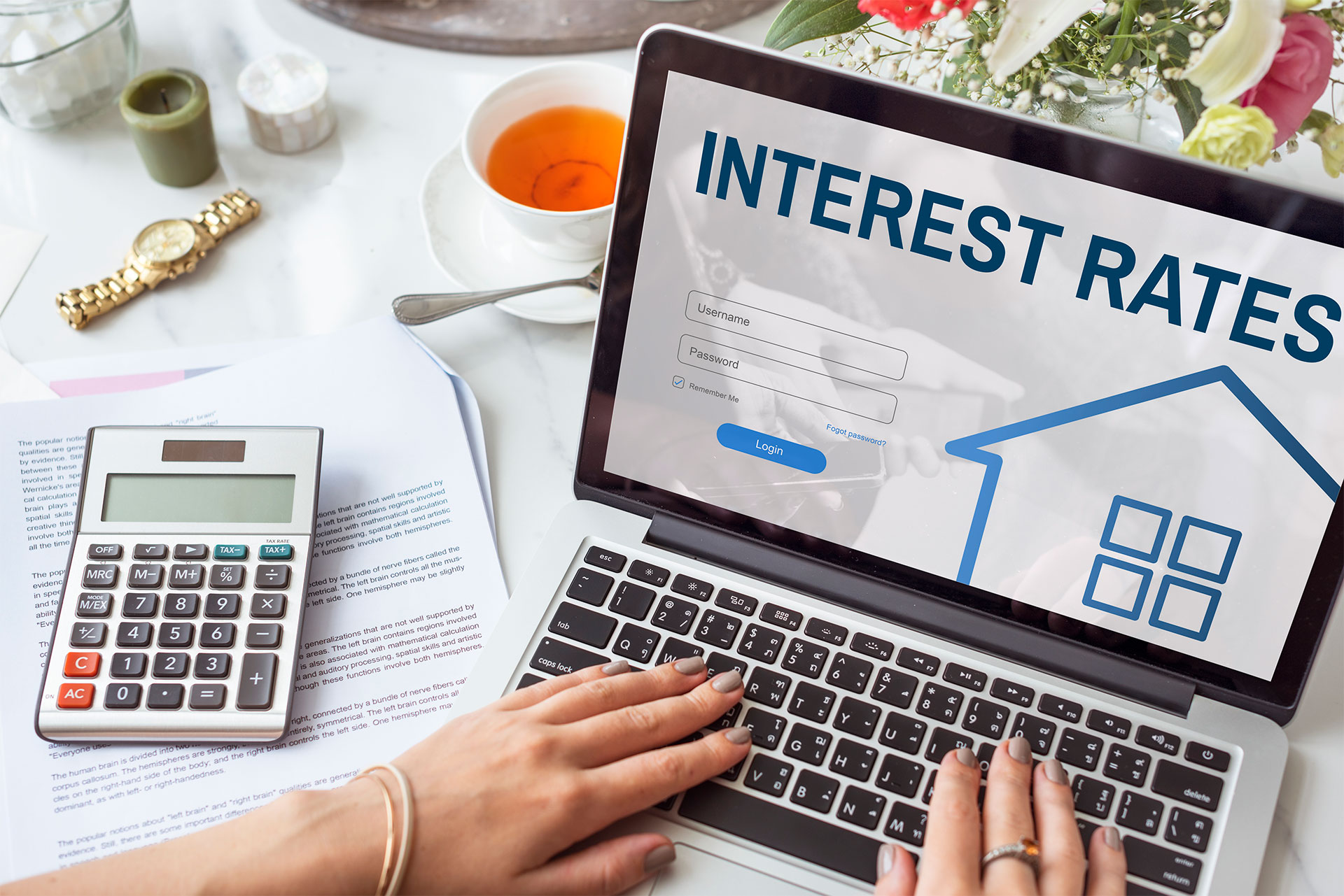4% monthly interest rate